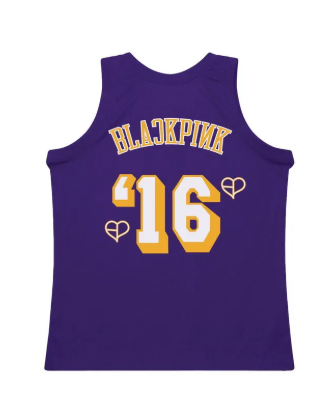 M&N X BLACKPINK LAKERS JERSEY - PURPLE 湖人 紫色球衣
