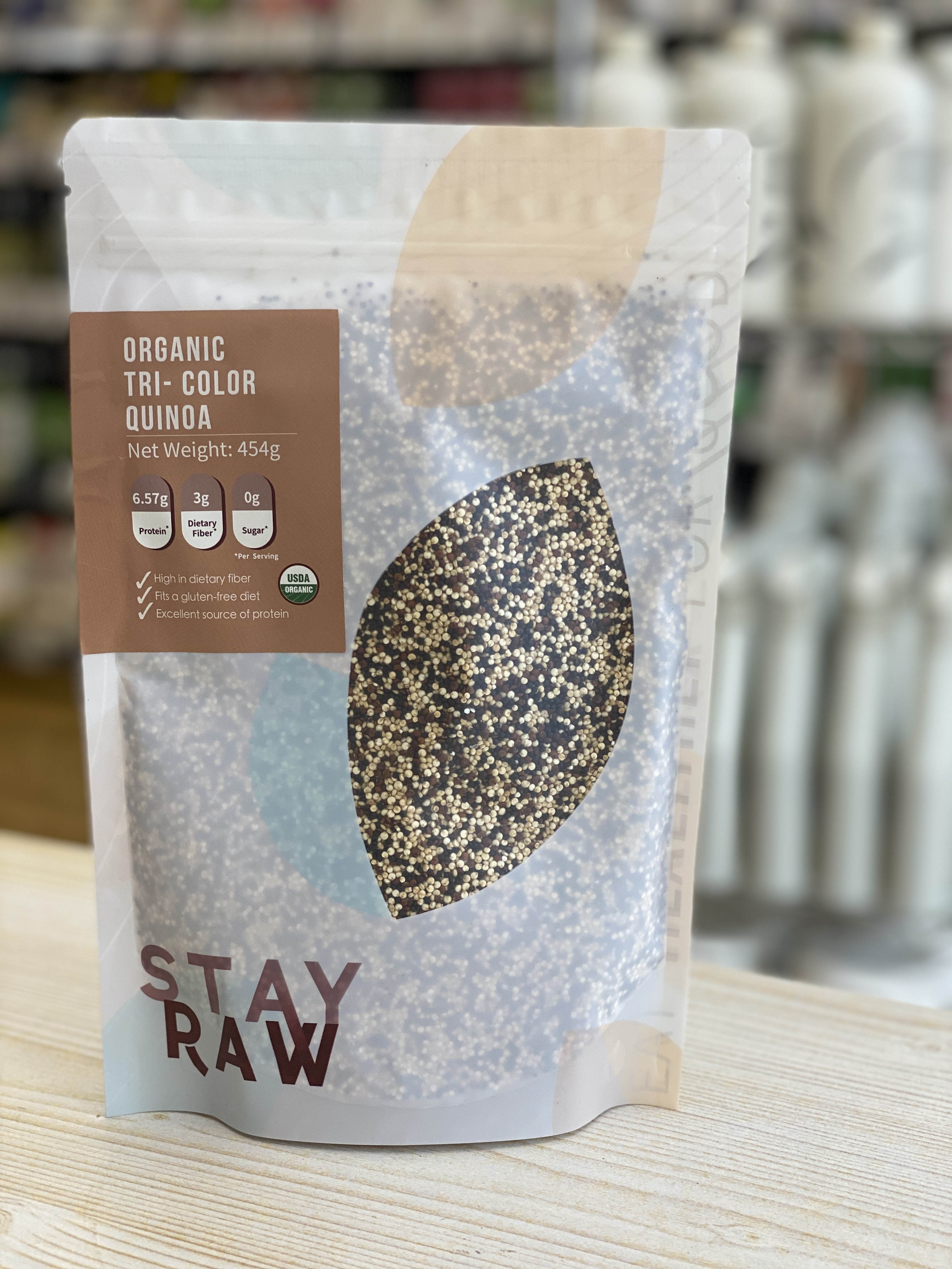 有機三色藜麥(16安士) (最佳食用期為2028年6月10日）