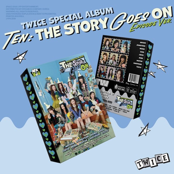 TWICE ~ Special Album TEN: The Story Goes On