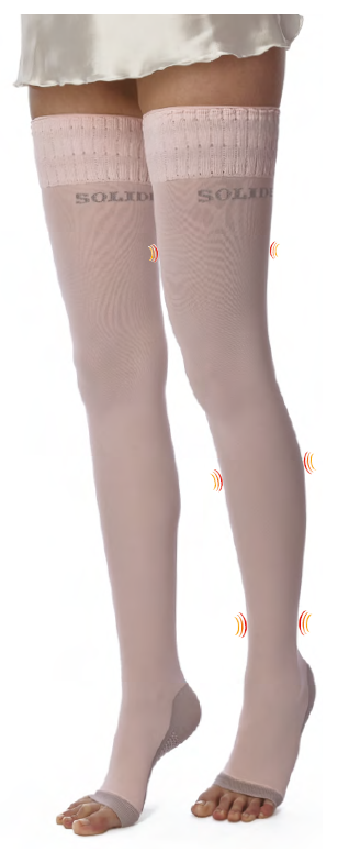 Solidea Night Wellness 70 opaque Solidae 晚間遠紅外線壓力襪 (不透明款式) -M