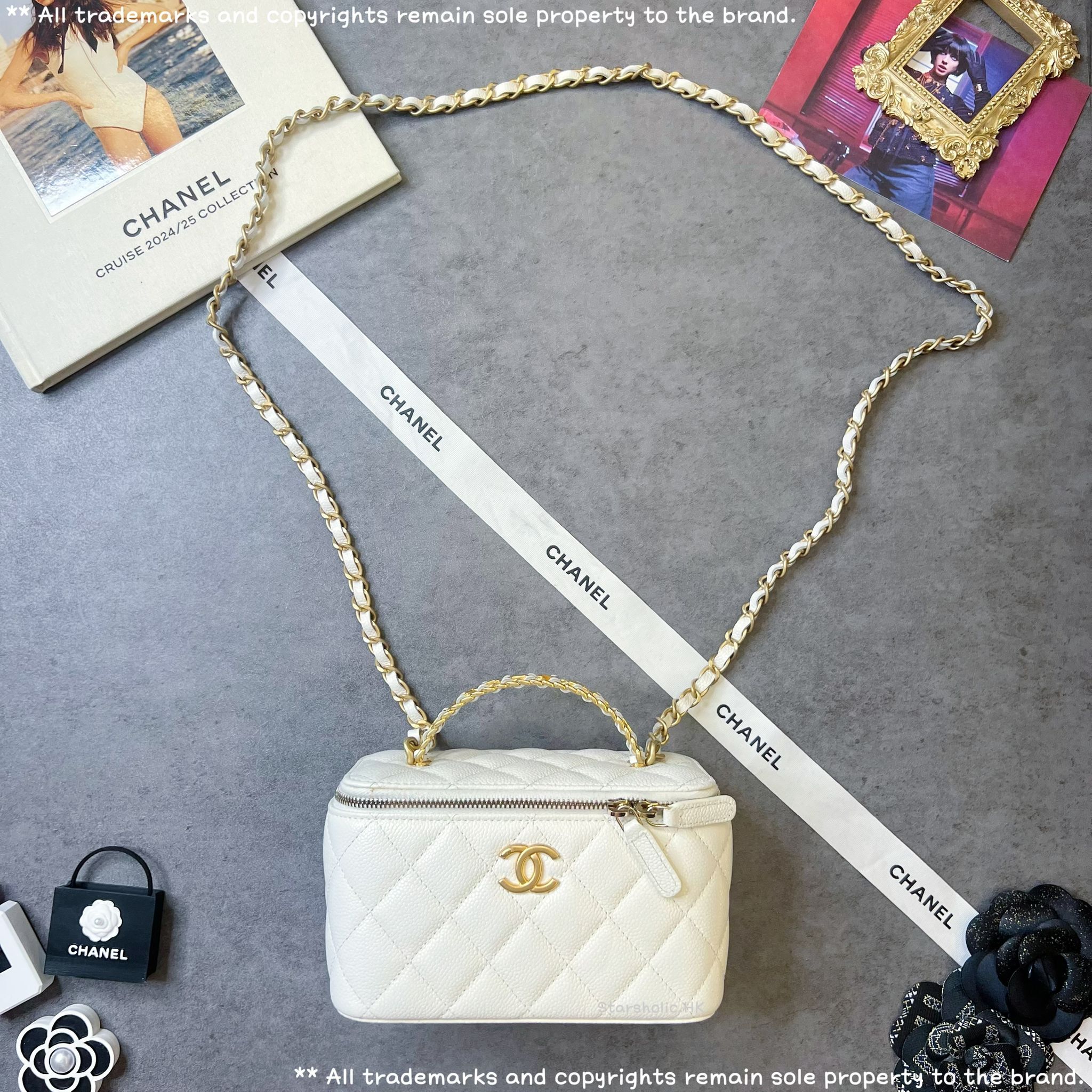 CHANEL Vanity Case With Handle