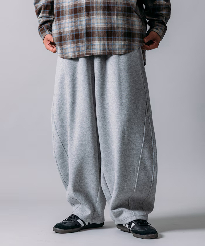 Freak's Store 拼接 立體 錐型 棉褲 三色