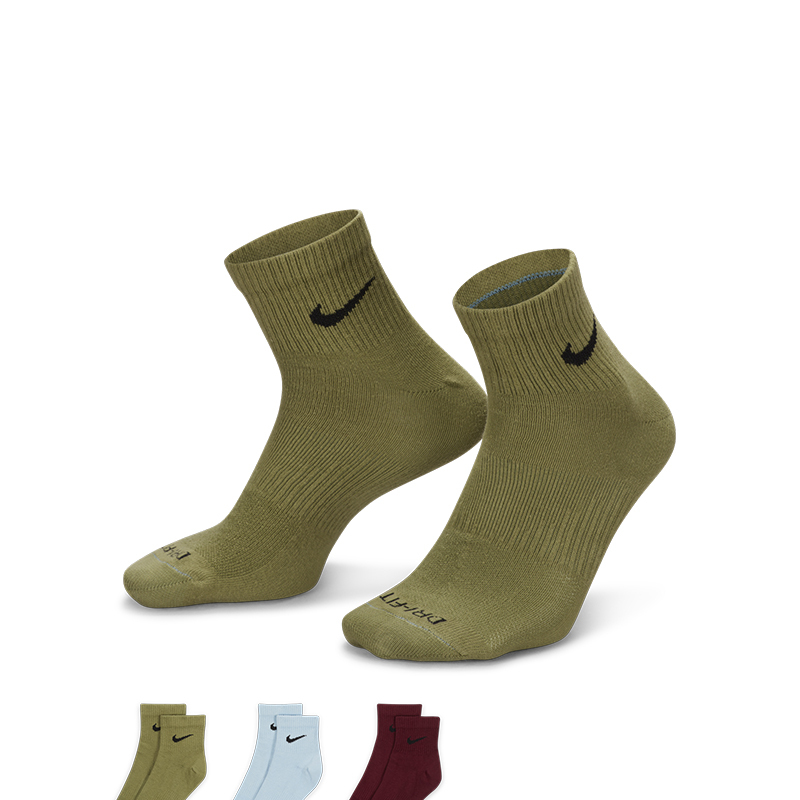 Nike Everyday Plus Lightweight 訓練襪 短襪短襪 3雙一組入 男女款 SX6893-928 [台灣現貨]