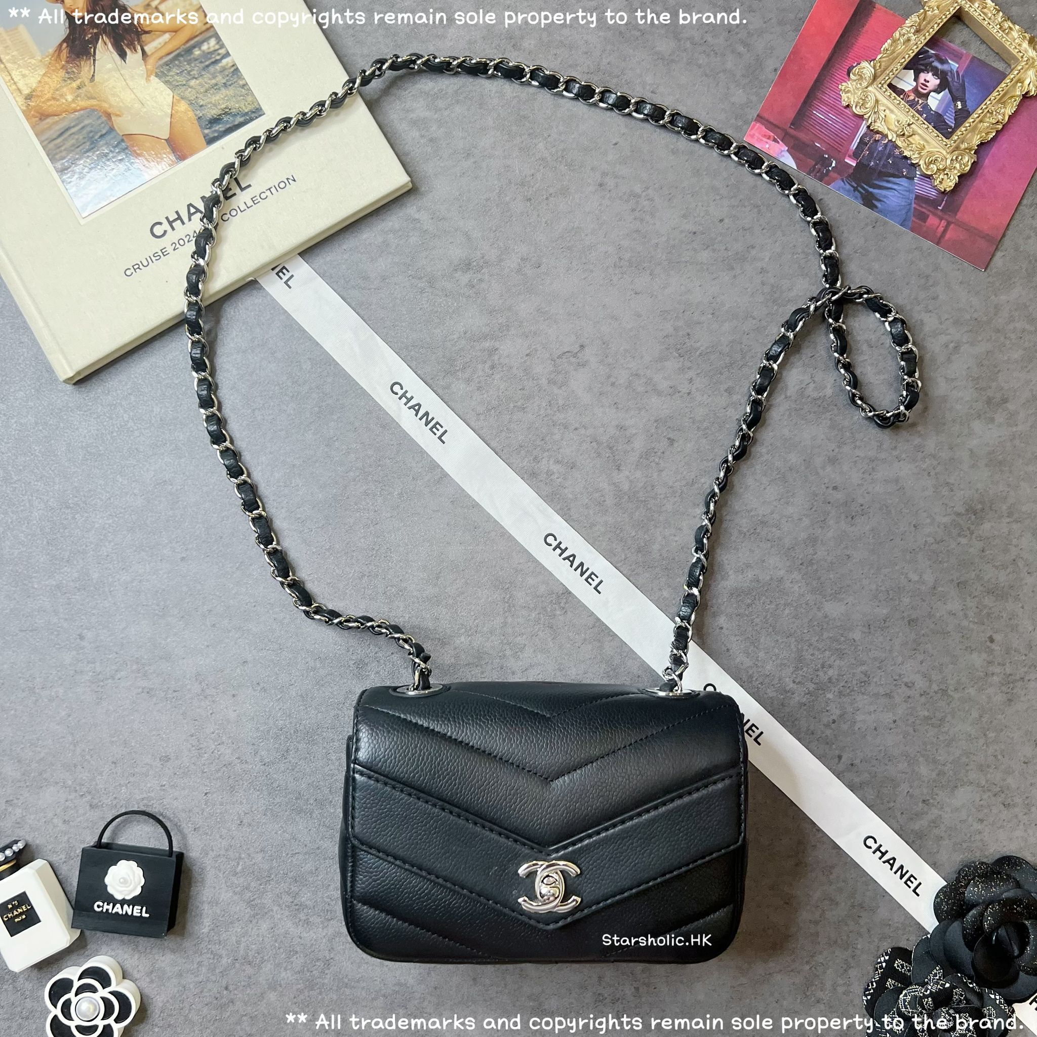 「SOLD」CHANEL Seasonal 18cm Flap Bag