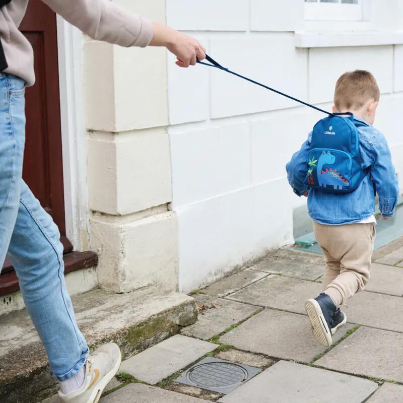 LittleLife 學行防走失安全繫帶背包 - 恐龍