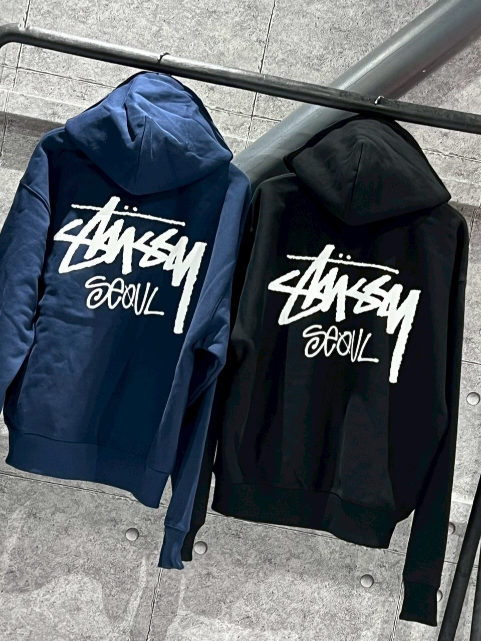 STUSSY 韓國 首爾店鋪限定 拉鍊外套