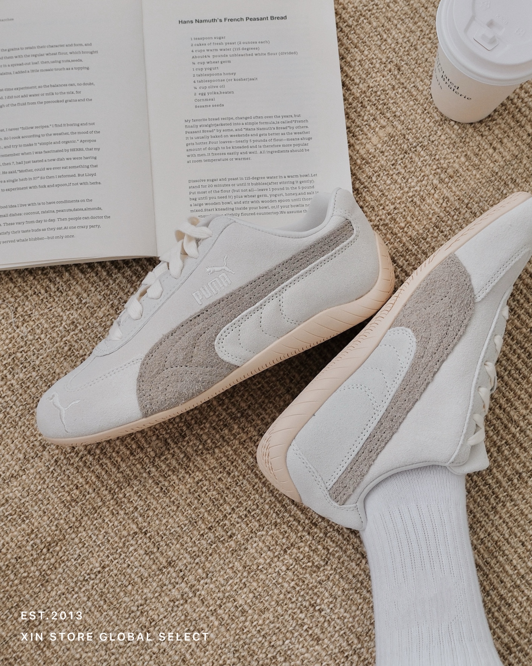 Puma Speedcat Elevated 麂皮 薄底 賽車鞋 米白 奶油米棕