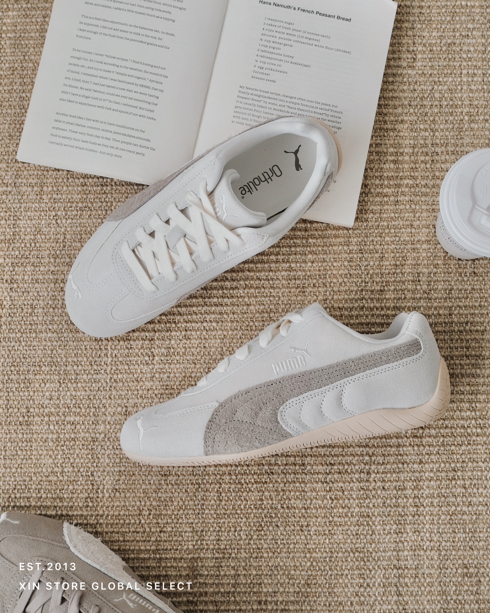 Puma Speedcat Elevated 麂皮 薄底 賽車鞋 米白 奶油米棕