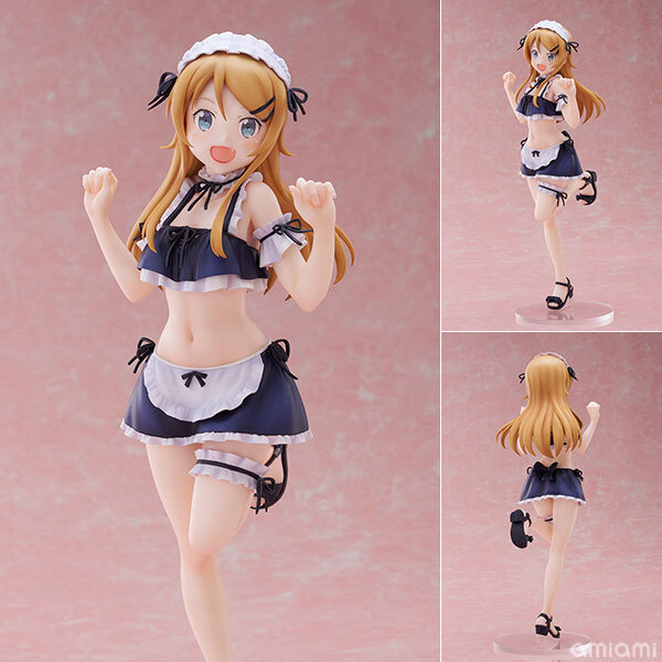預訂 6月 FURYU  我的妹妹哪有那麼可愛！  高坂桐乃   TENITOL TALL Oreimo 2 Kirino Kousaka Swimsuit Maid ver. Complete Figure  Pre-order
