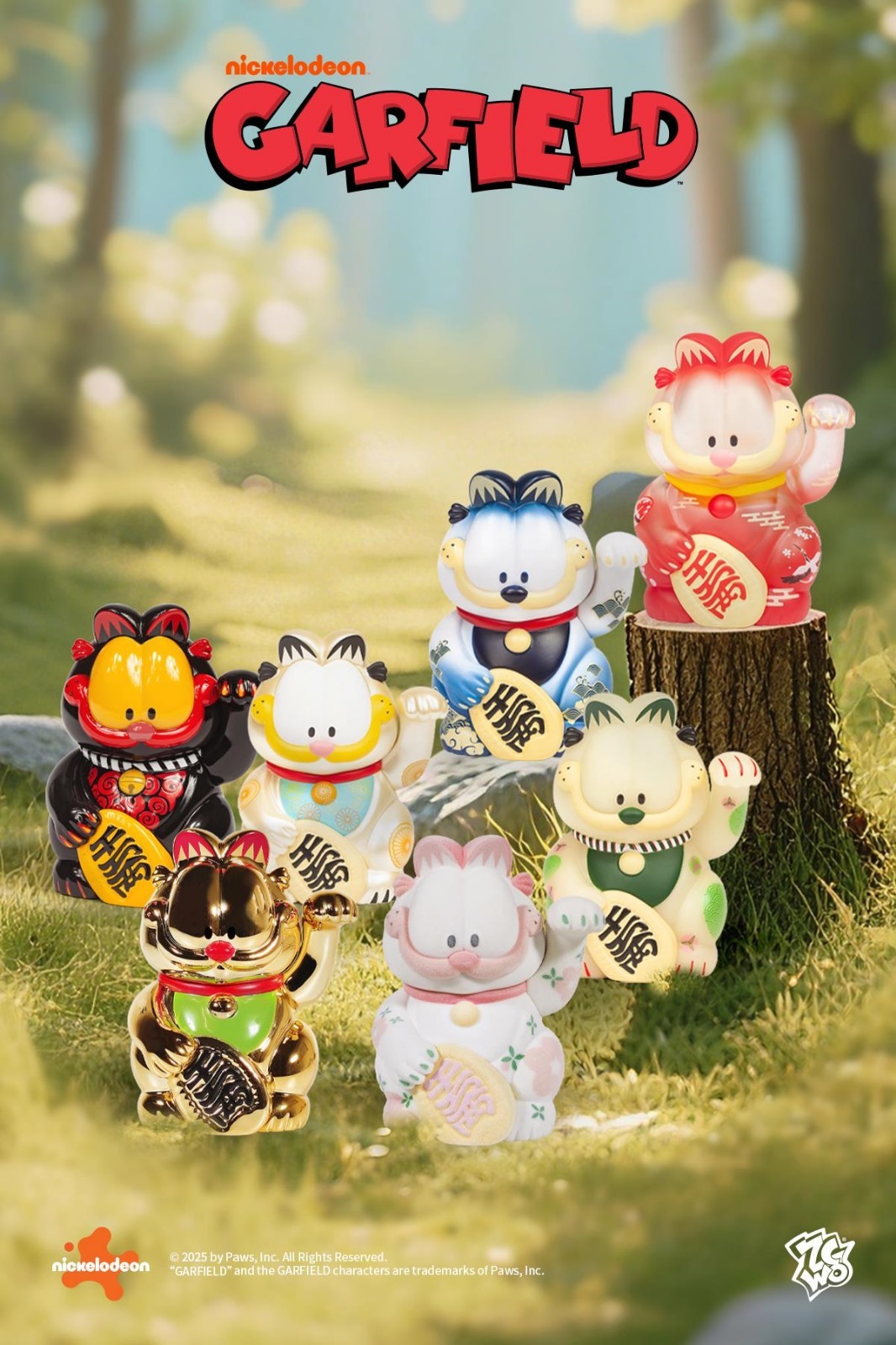 GARFIELD&nbsp;FORTUNE&nbsp;SERIES&nbsp;FIGURES