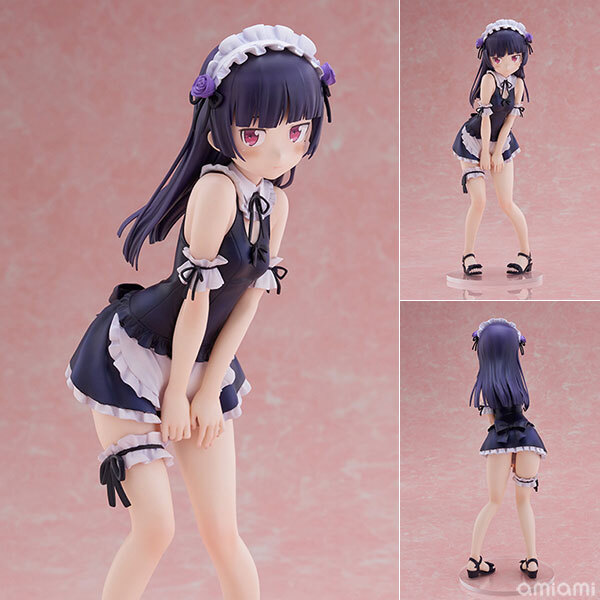 預訂 6月 FURYU  我的妹妹哪有那麼可愛！  黒猫     TENITOL TALL Oreimo 2 Kuroneko Swimsuit Maid ver. Complete Figure Pre-order