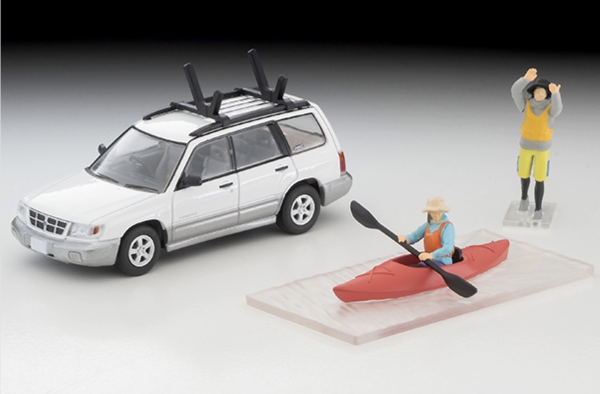預訂 Pre Order - Tomytec LV-N328b SUBARU FORESTER Custom with Kayak, figure