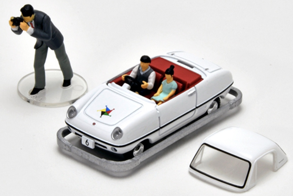 預訂 Pre Order - Tomytec KODOMO NO KUNI × TLV DATSUN BABY (White) with/figure