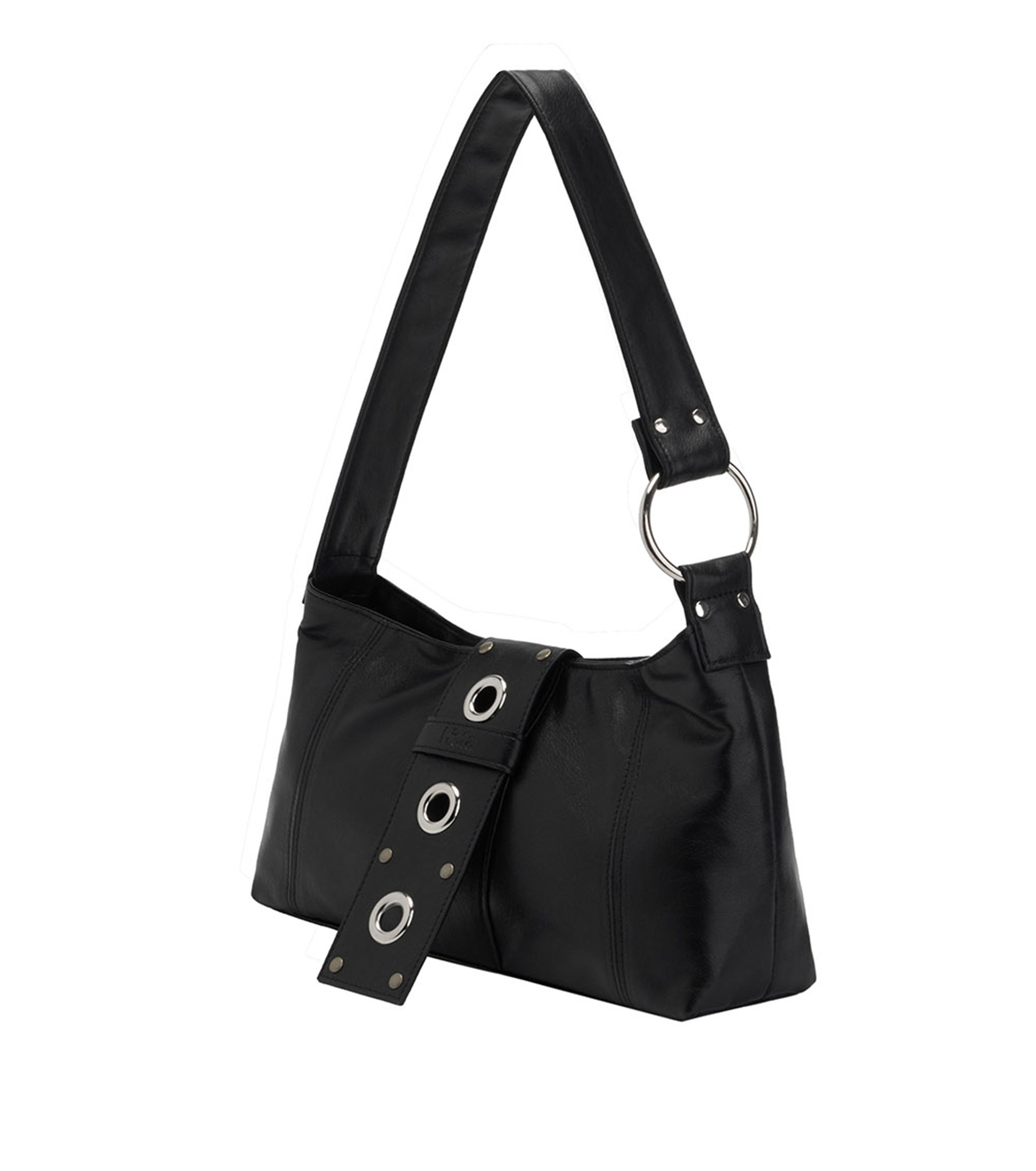 HIETA Nita black vegan leatherショルダーバッグ Hieta] ☆ Tina bag 
