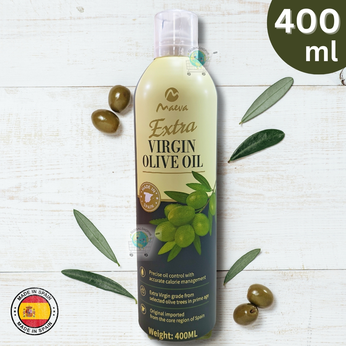 Maeva - 西班牙特級初榨橄欖油噴霧，400毫升