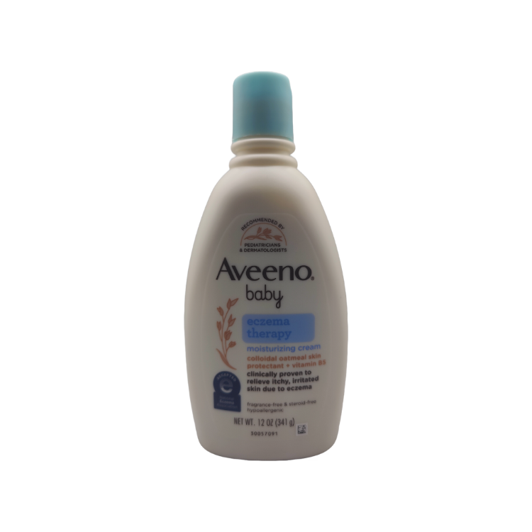 Aveeno Baby 嬰兒燕麥濕疹治療潤膚霜 12oz (341g)