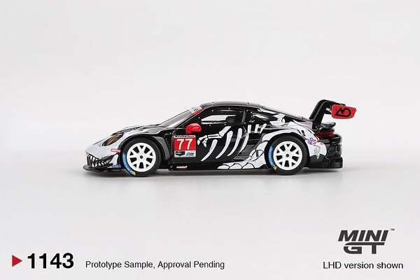 預訂 Pre Order - 1143 Porsche 911 GT3 R #77 AO Racing 2025 IMSA  Petit Le Mans