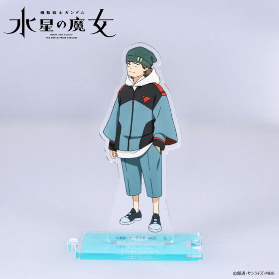 239163 Pbandai 預訂 2025/12月 機動戦士ガンダム 水星の魔女　つながるアクリルスタンド　ヌーノ・カルガン