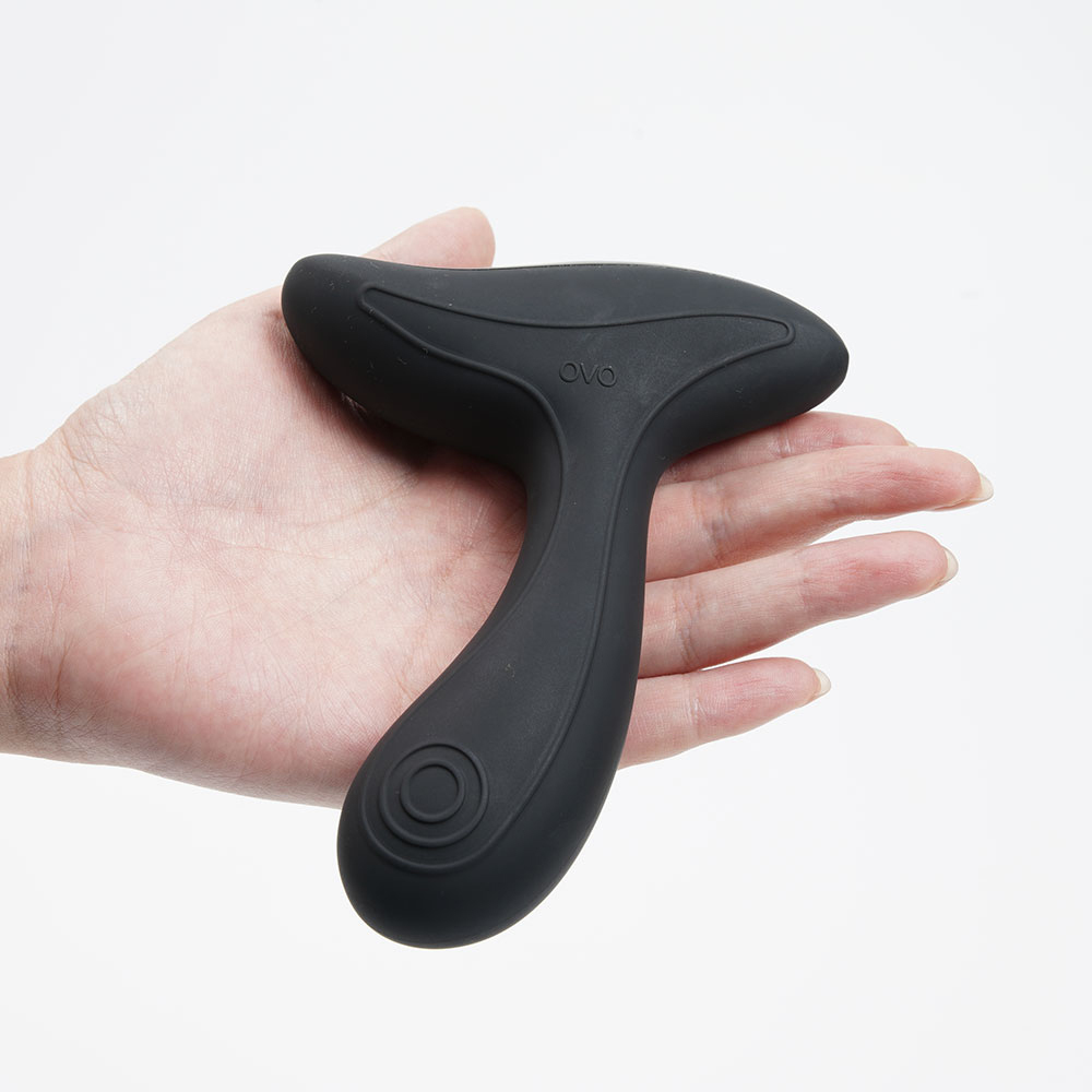 OVO Q1 可充電後庭震動器 黑色