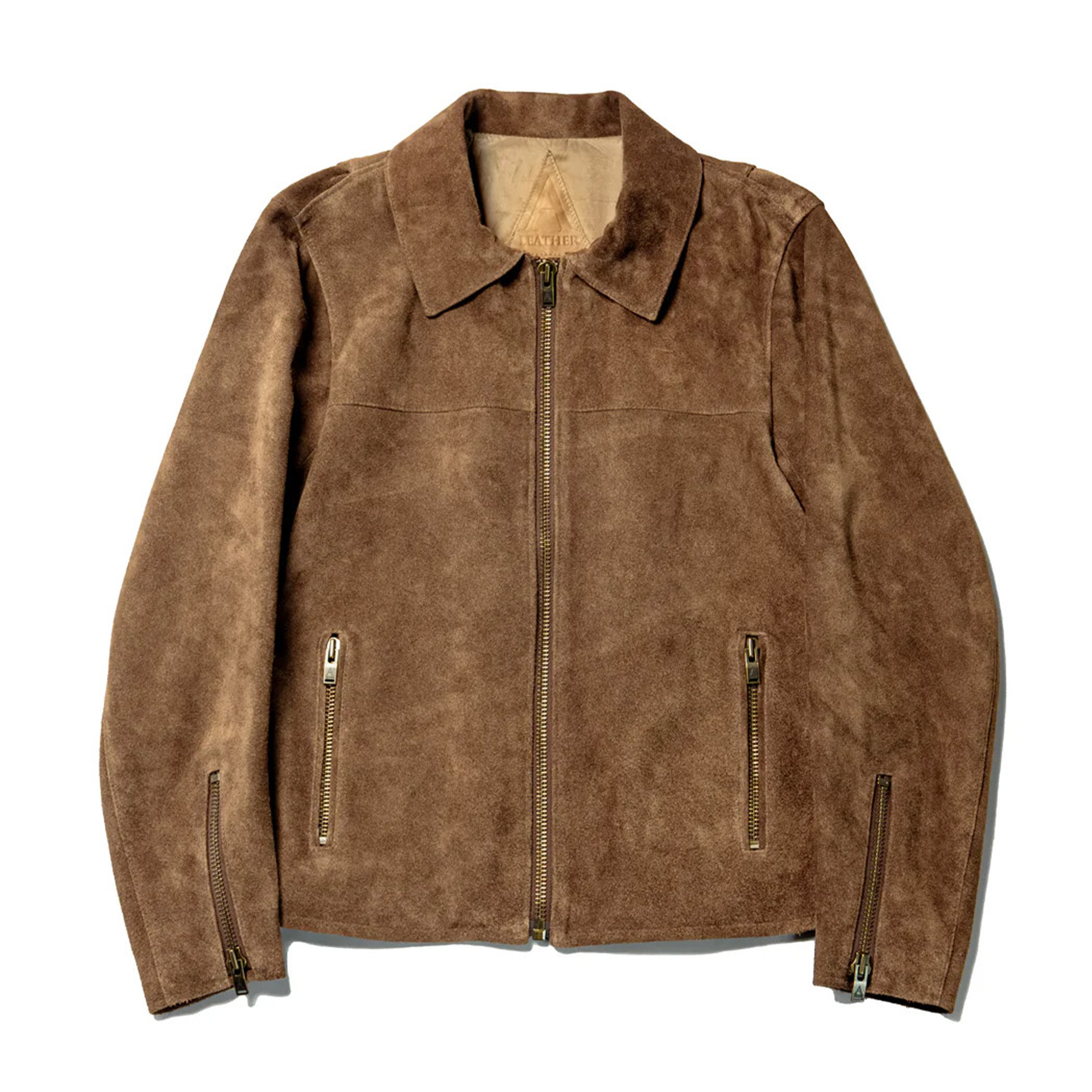 Authentic“牛革“LL“Leather Drizzler Jacket A Leather - Drizzler Jacket (Camel Suede)
