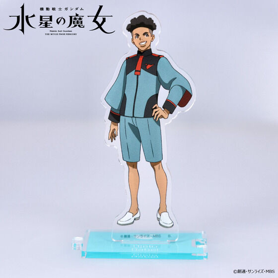 239164 Pbandai 預訂 2025/12月 機動戦士ガンダム 水星の魔女　つながるアクリルスタンド　オジェロ・ギャベル