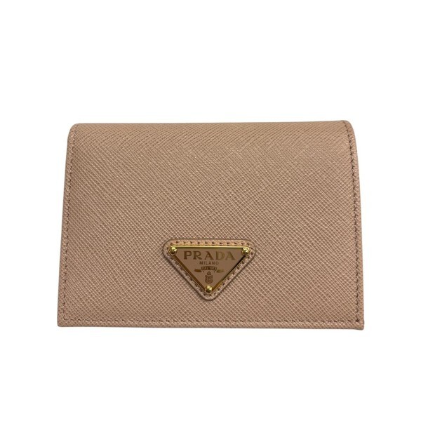 1PD0911-056 PRADA Small Saffiano Leather Wallet Powder Pink #1MV021QHH_F0236 (W-EU-E)