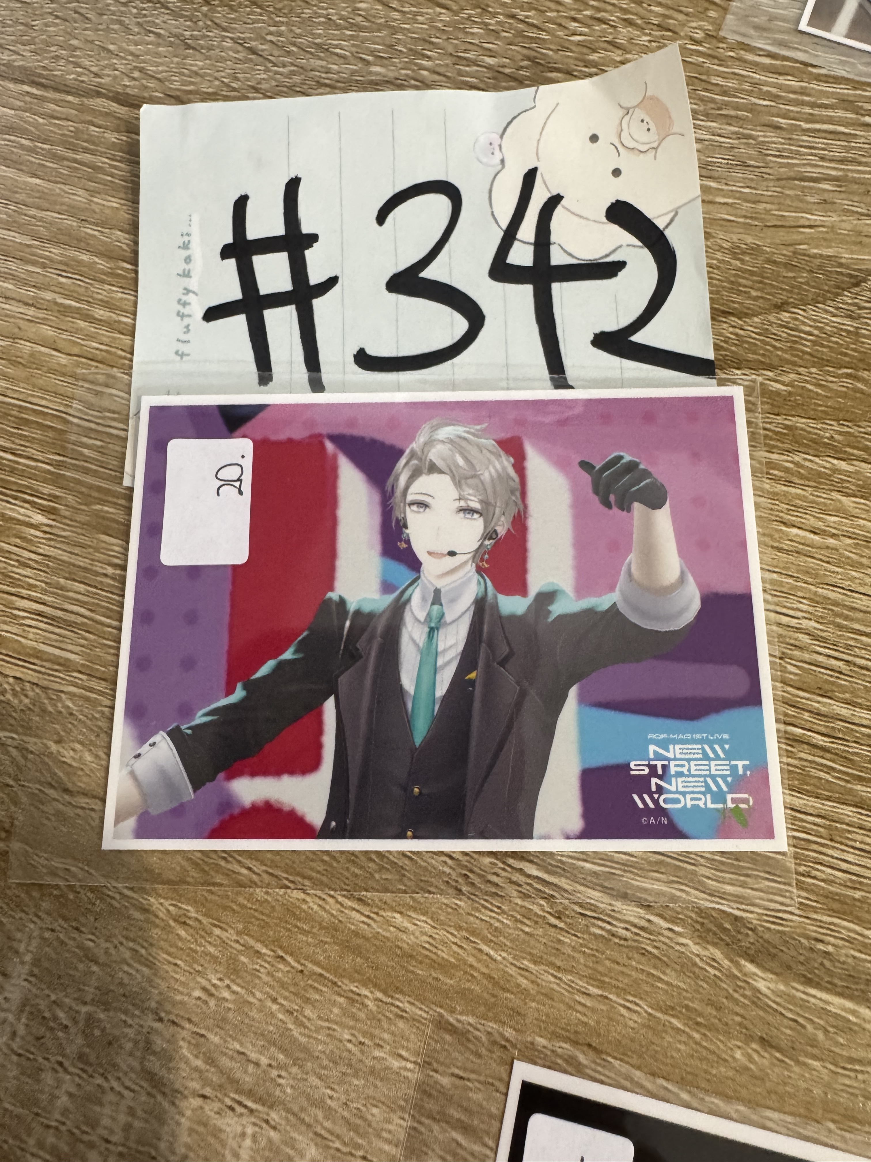 彩虹社  晴 小卡  #342