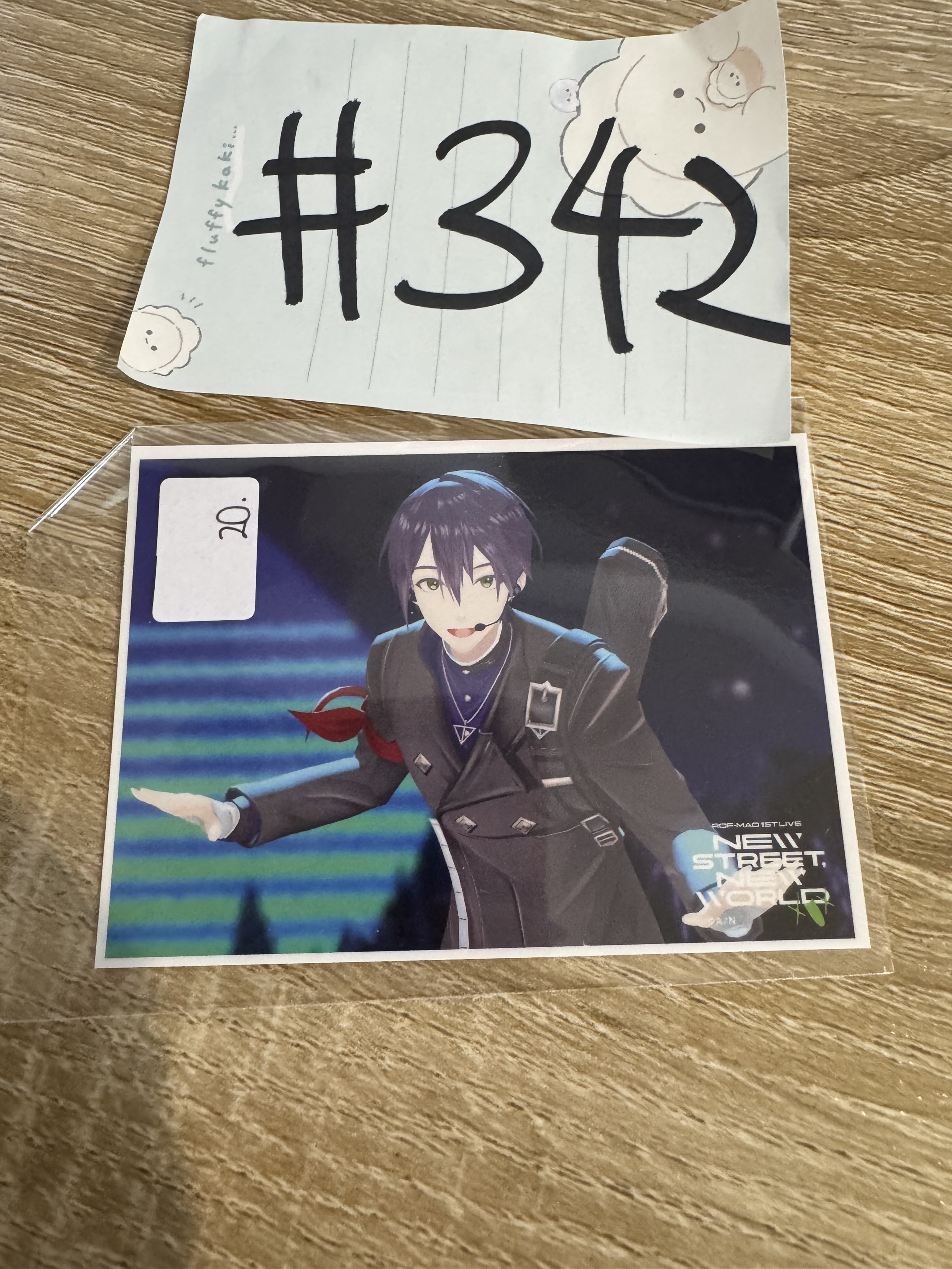 彩虹社 刀也 小卡  #342