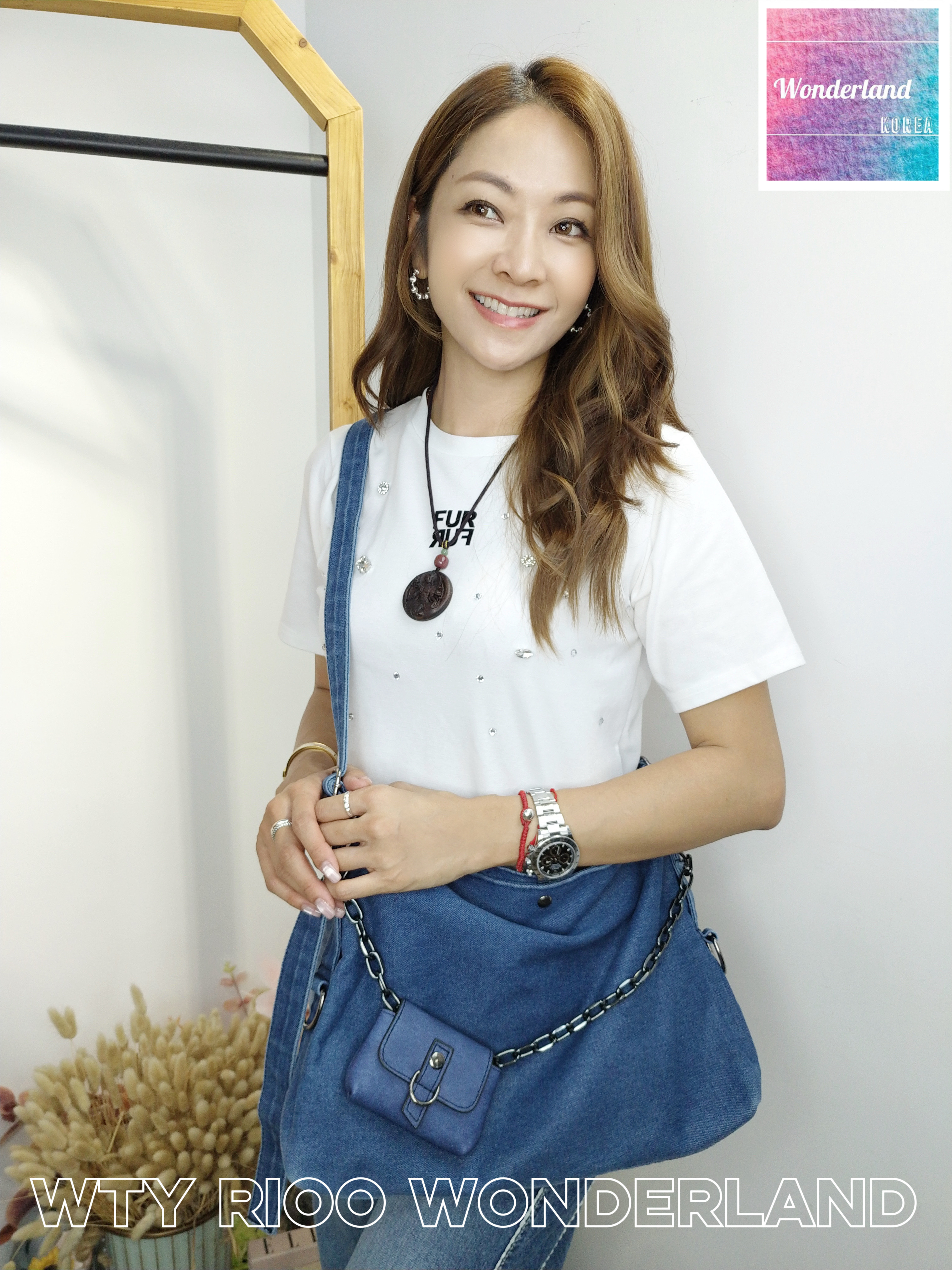 B19-B20 W101009牛仔鏈包