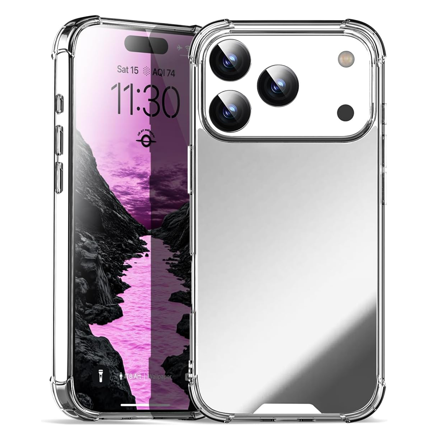 XPRO - Mirror Pro - iPhone 17 Pro Max Magsafe Case 氣墊高度防撞鏡面手機保護硬殼