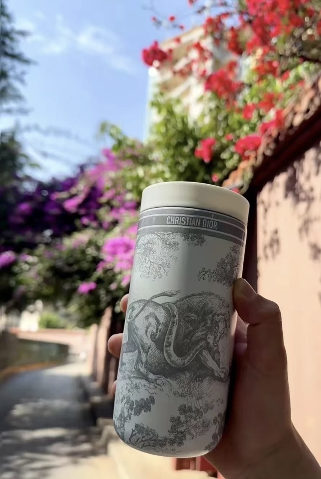 DIOR 森林圖騰隨行杯