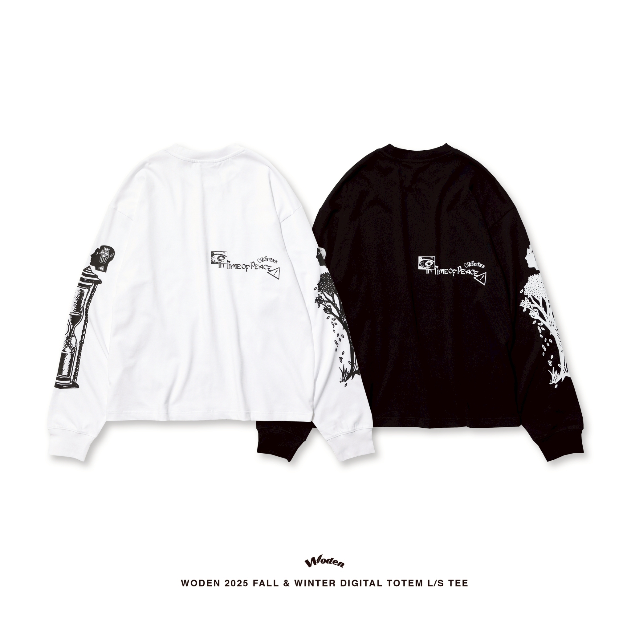 WODEN 2025 Fall & Winter 003 Digital Totem L/S Tee