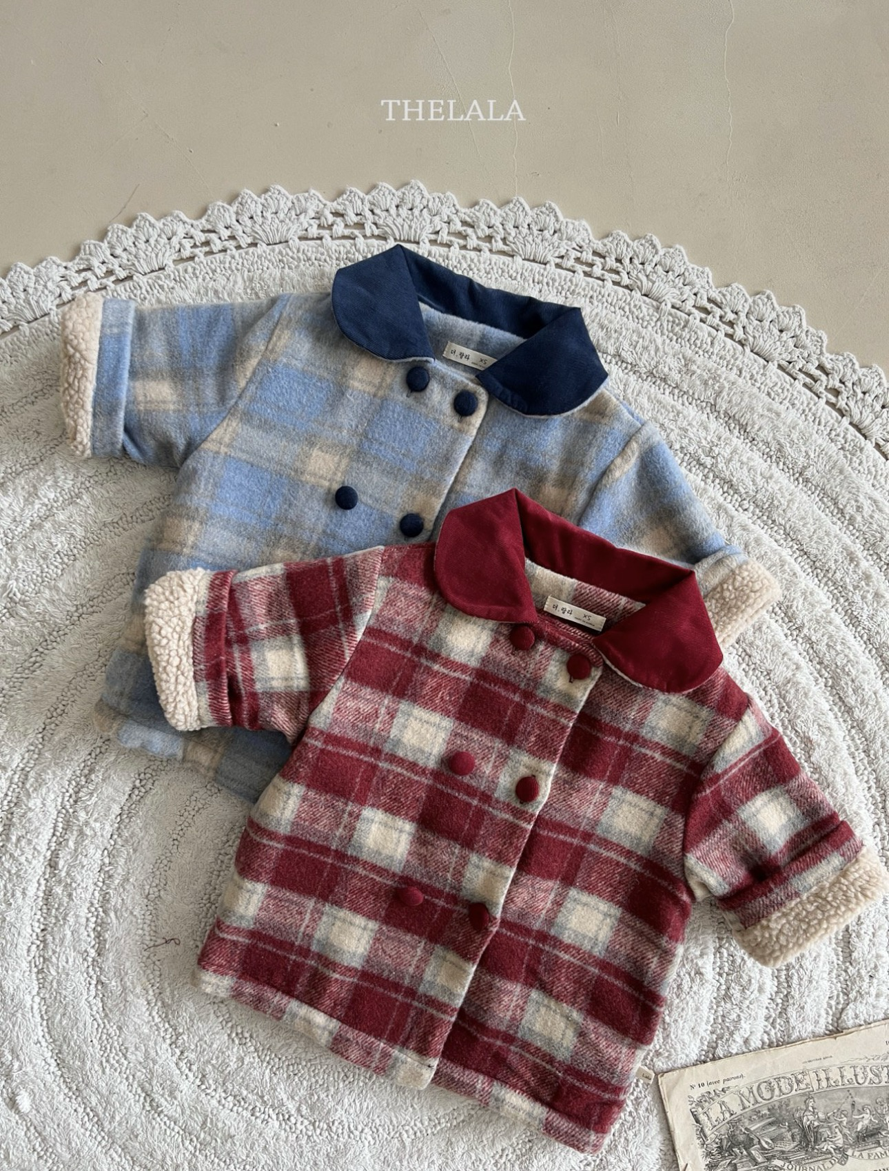 Thelala Monet Check Jacket