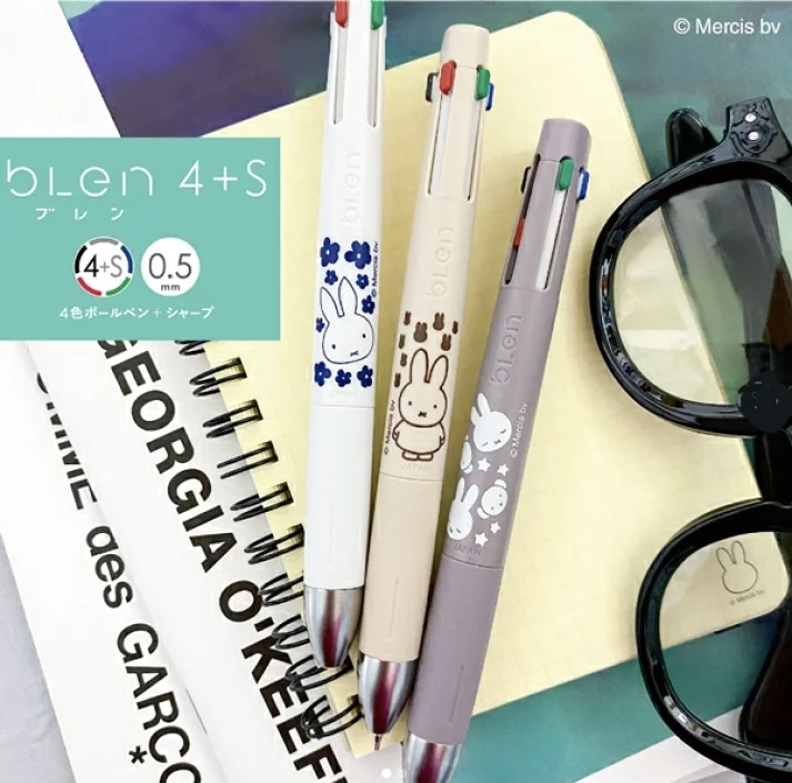 JP Blen 4+S Miffy 原子筆 0136 0143 0129 TK251010