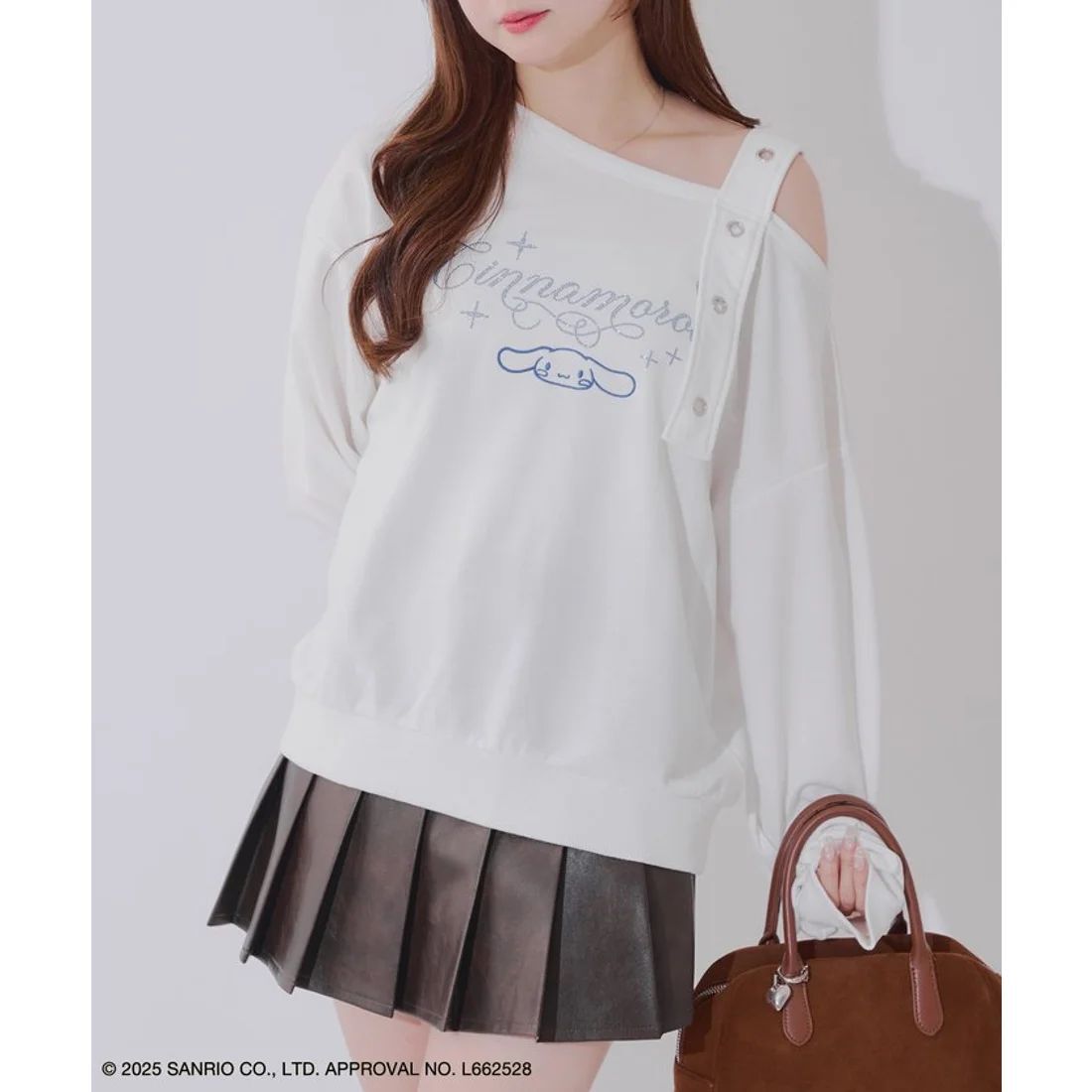 25148-CN Sanrio 玉桂狗 單肩上衣 #JP-NC25