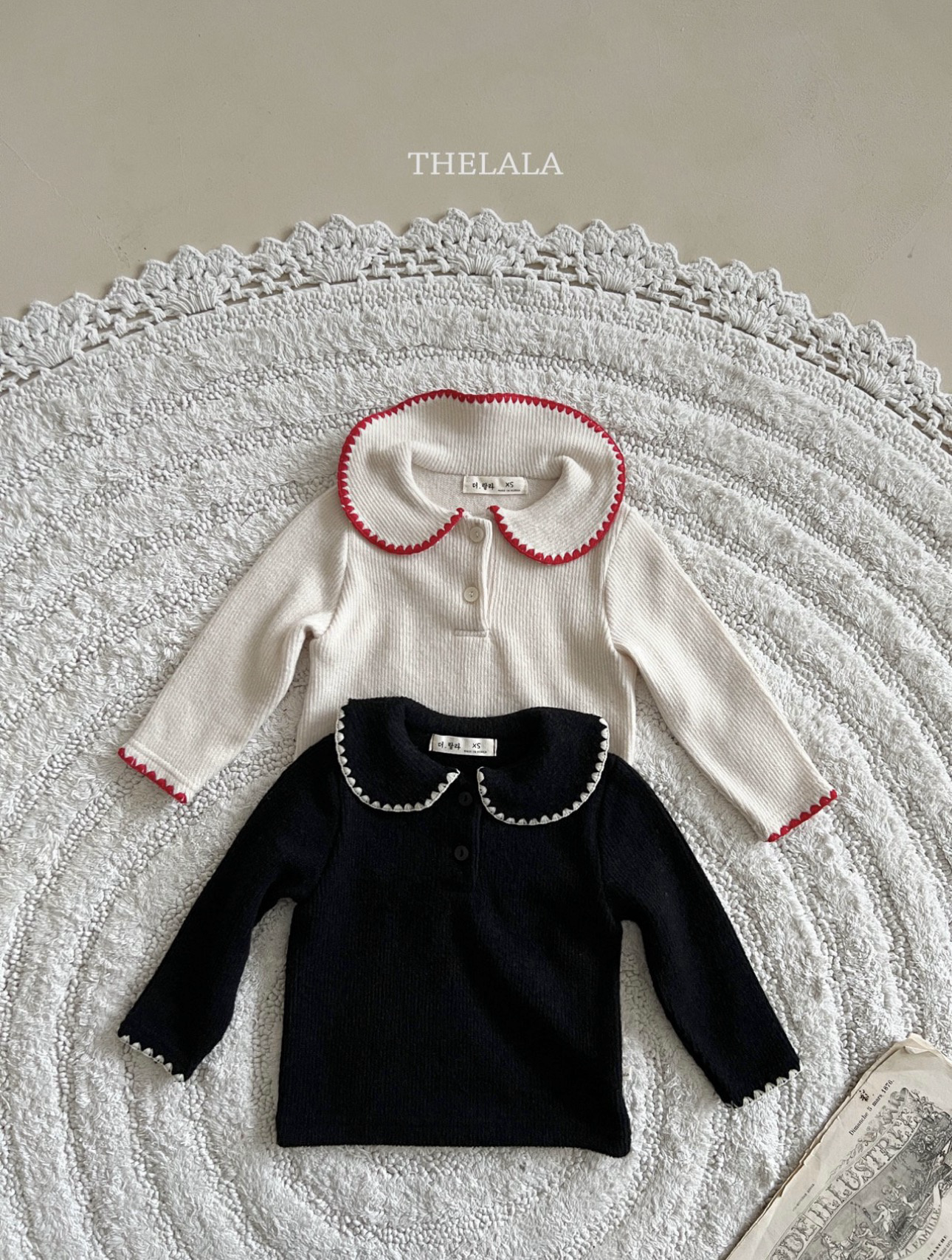 Thelala Genie Collar Tee