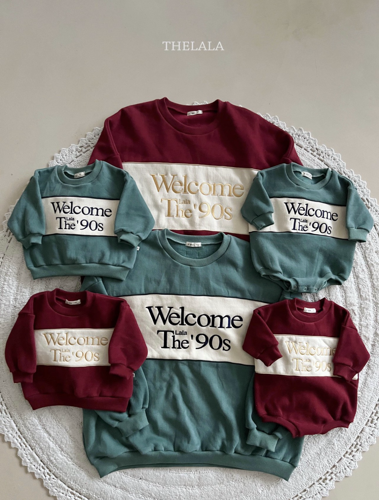 Thelala Welcome Suit｜Sweatshirt（With Mom）