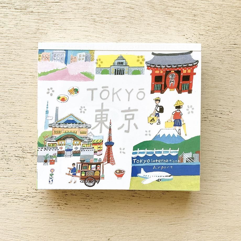 沖野愛：東京 120枚便條本 memo 日本表現社