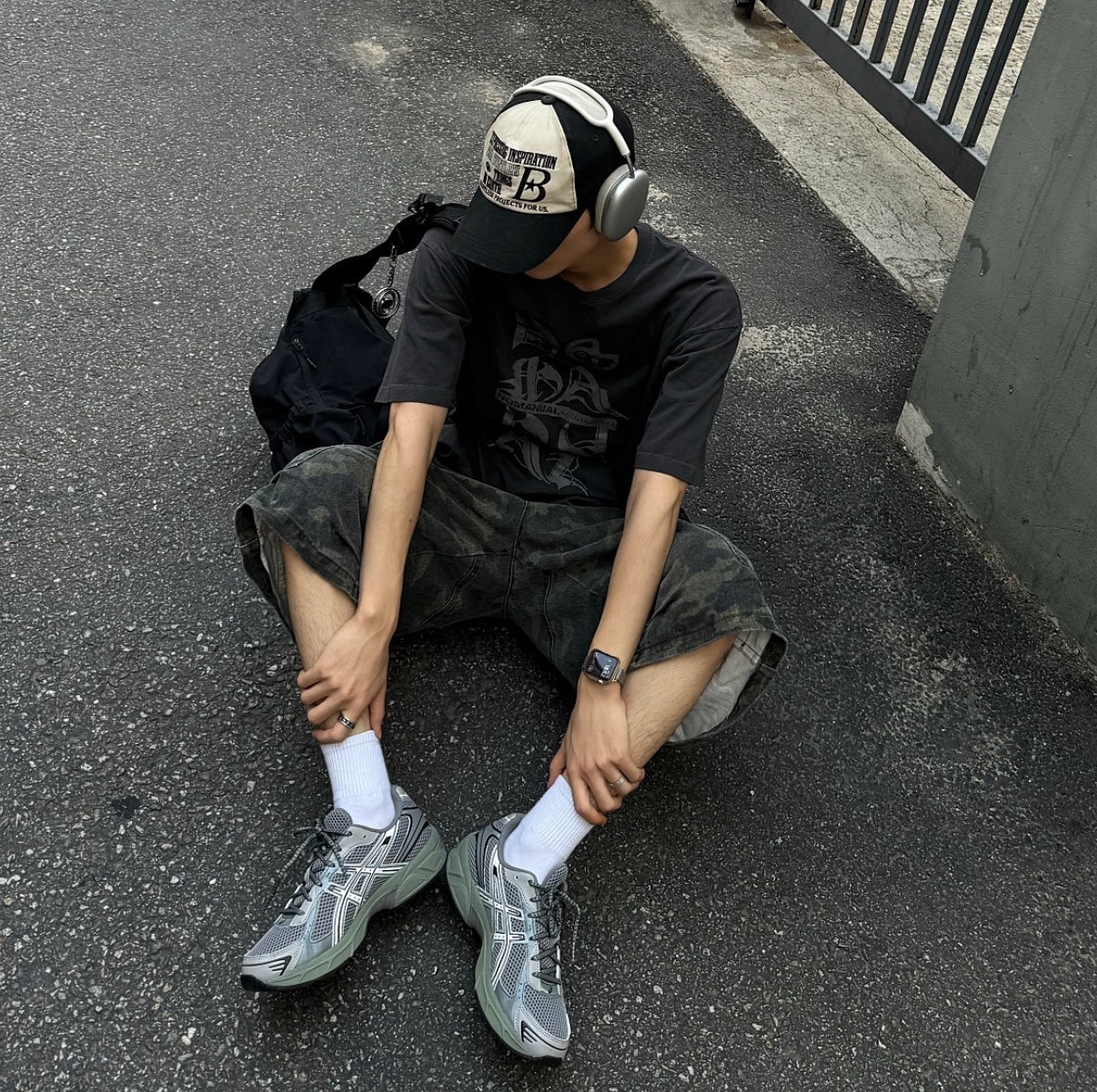 【代購】Asics Gel-1130 Folder Exclusive Wild Dove White 抹茶灰銀 復古跑鞋