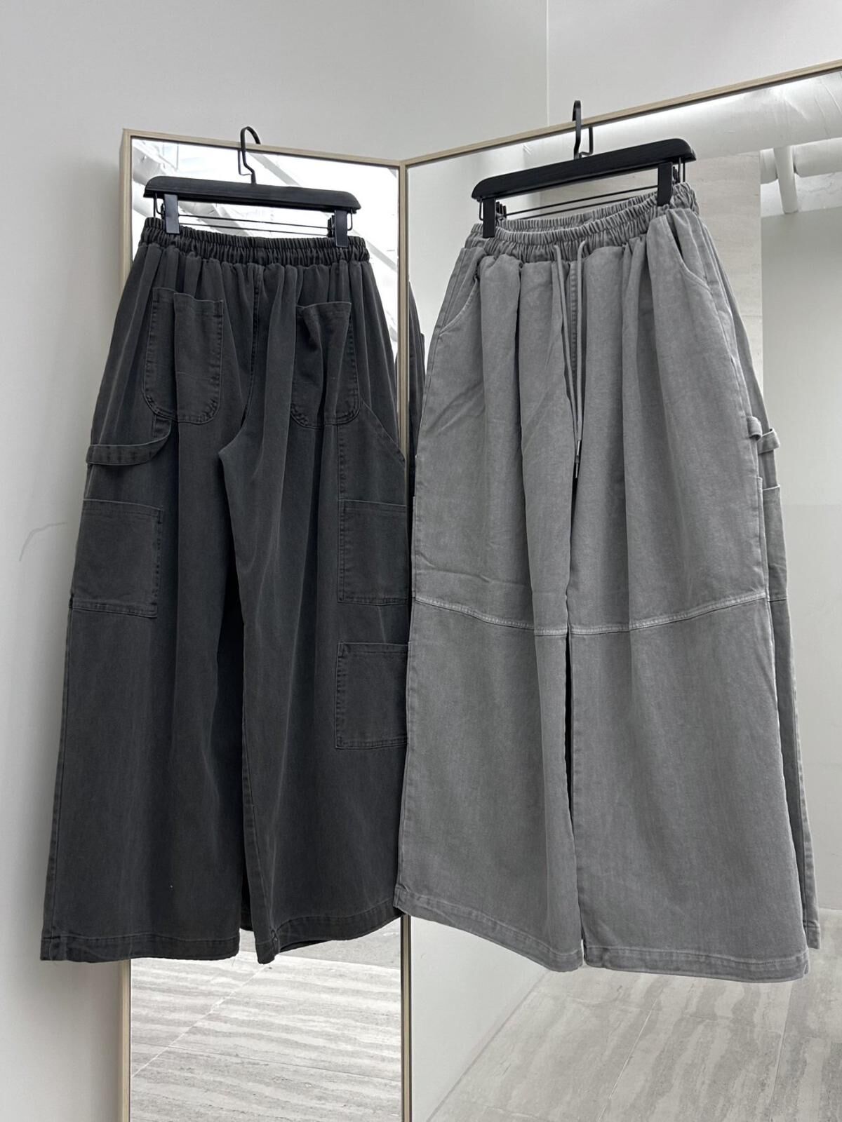 洗水淨色鬆身褲 Hestory-100P