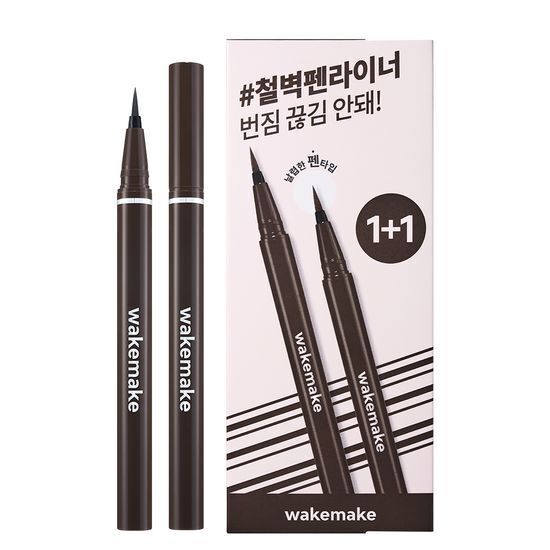 Wakemake Any Proof Eyeliner 防水防油眼線筆1+1優惠裝