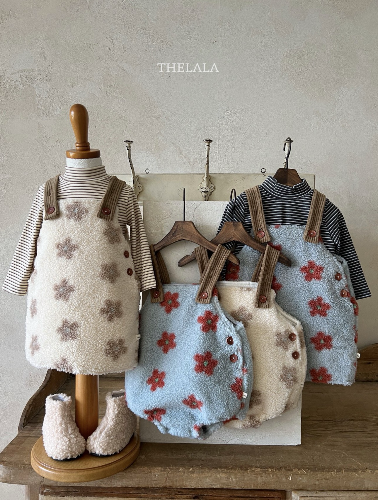 Thelala Flower Puff Suit｜One-piece