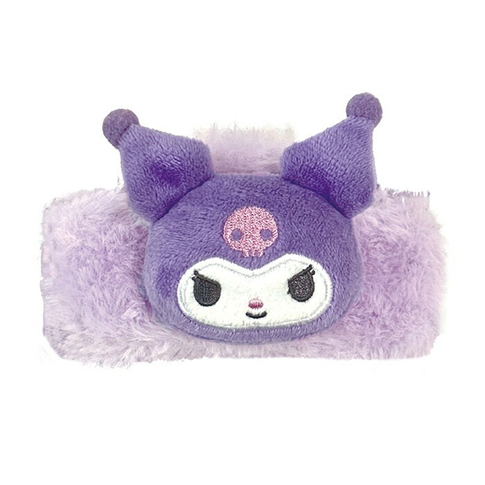 日本 Sanrio 立體公仔頭絲帶毛毛大抓夾 髮夾