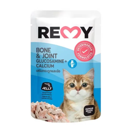 泰国REMY成貓 （骨骼與關節配方） 吞拿魚三文魚 主食濕糧70g