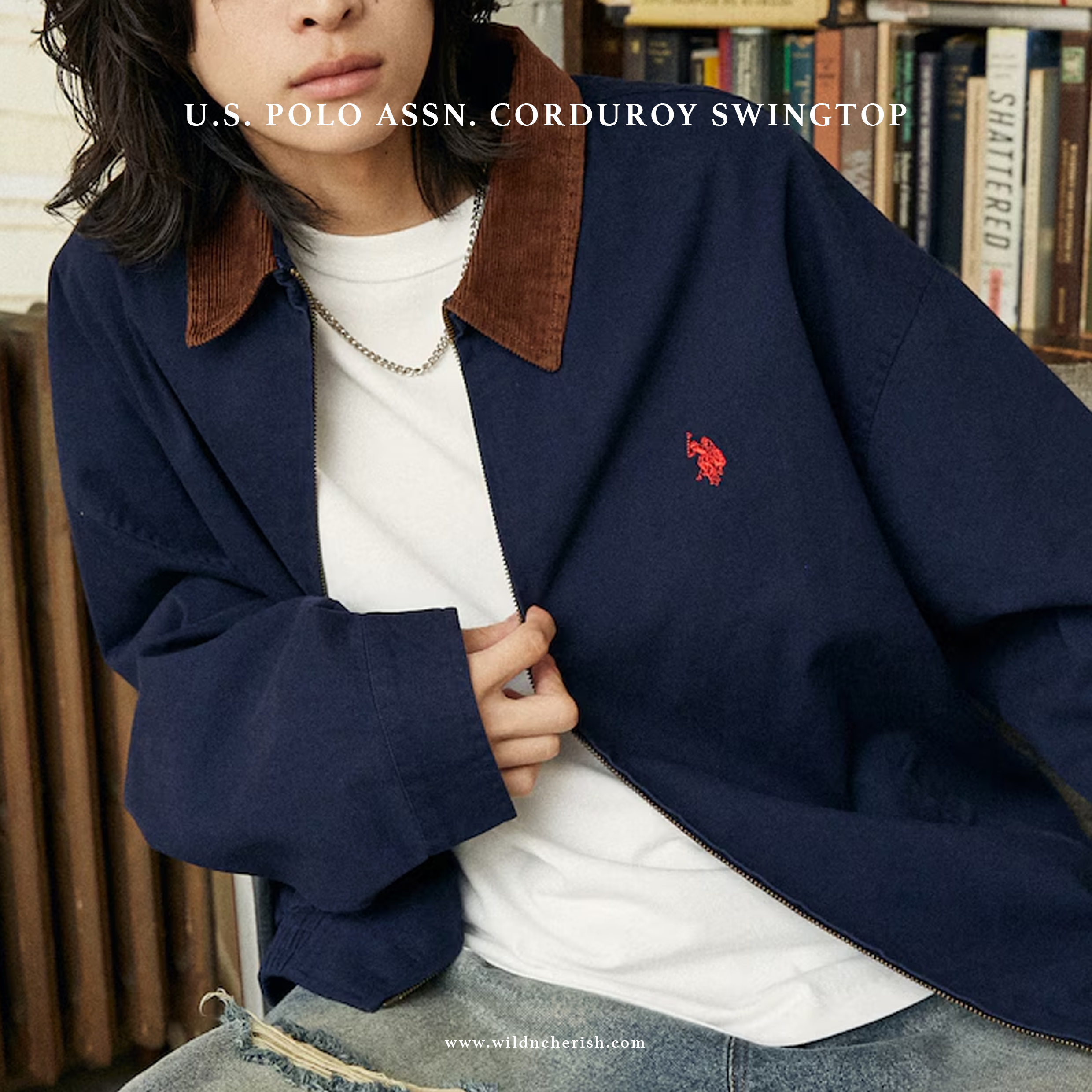 預訂 | U.S. POLO ASSN. Cordroy Swingtop