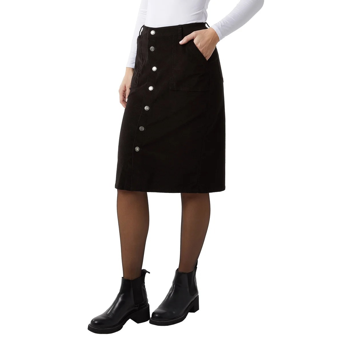 【預購】32 Degrees H101052 女裝燈芯絨中長裙