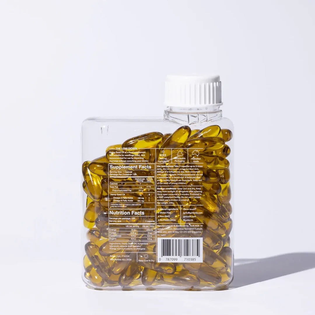 ［澳洲直送］No.4｜有機大麻籽油丸