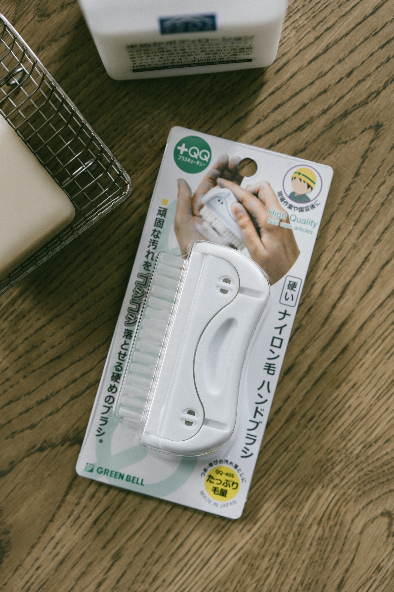 GREEN BELL日本製 +QQ系列尼龍指甲手足刷