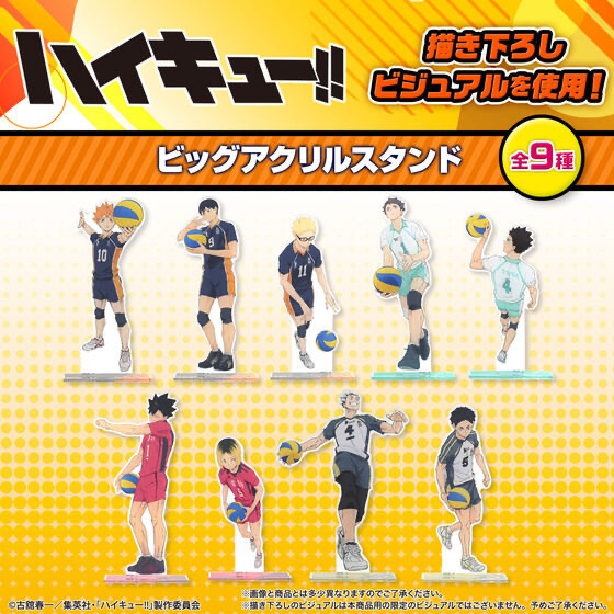 236938 Pbandai 預訂 2026/1月 ハイキュー!! ビッグアクリルスタンド【描き下ろし】（全９種）大size