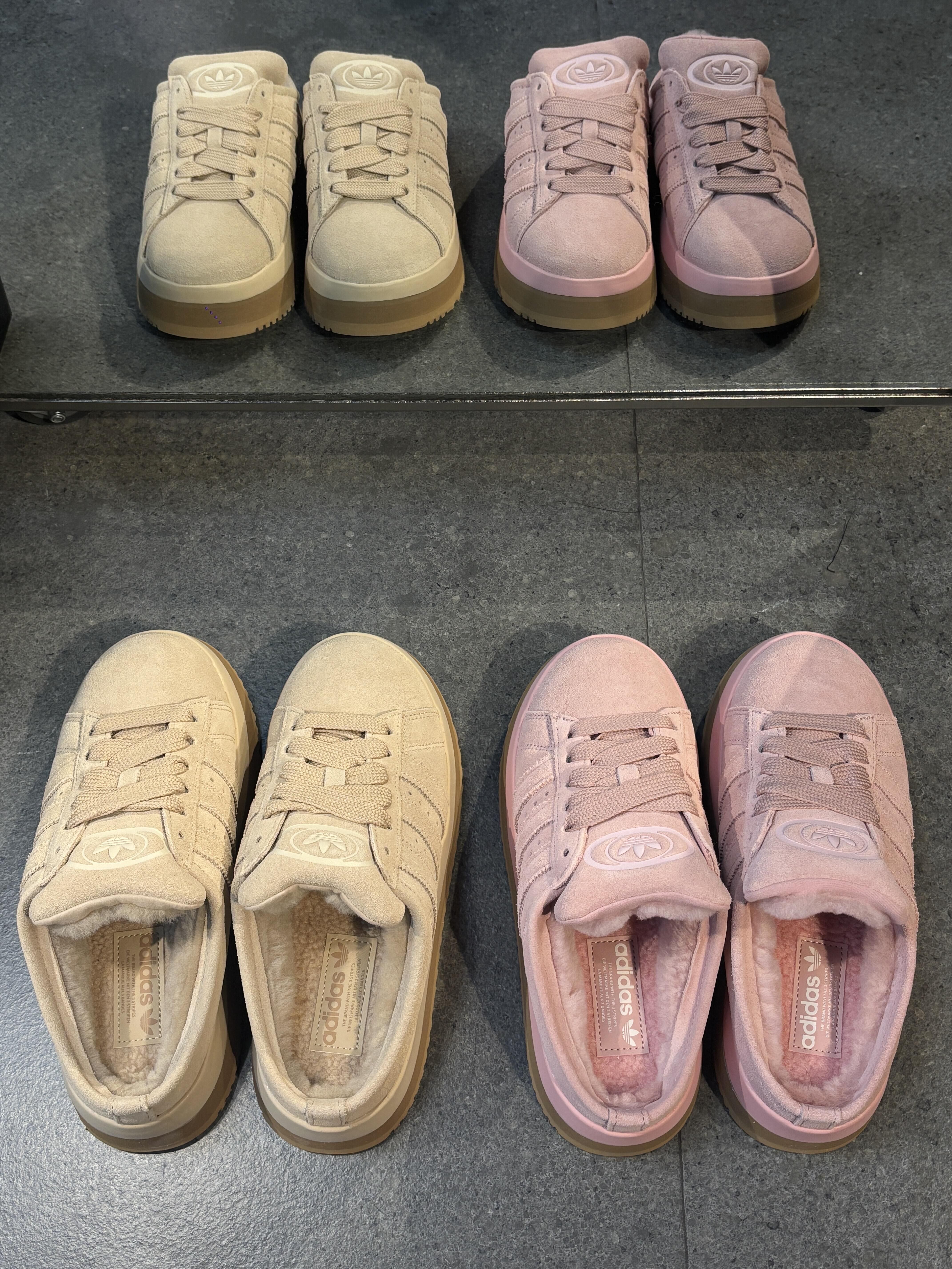 Adidas Originals Campus Winter 00s 毛絨麵包鞋 鋸齒拖鞋 麂皮 加絨 穆勒鞋 半拖鞋 JR3732 JR3238 /預購